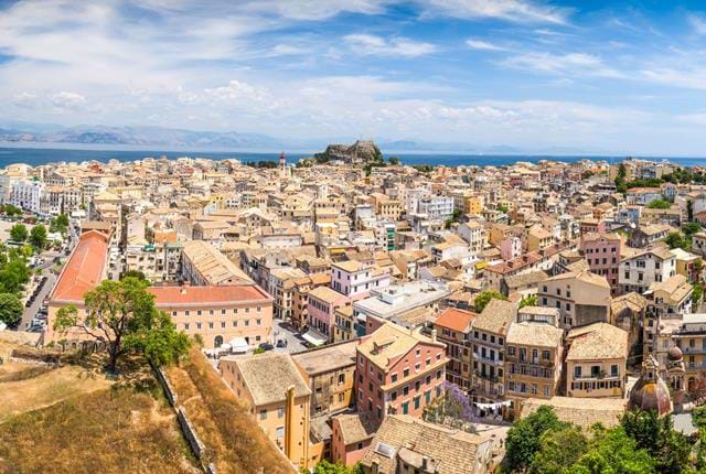 Corfu Town Skyline