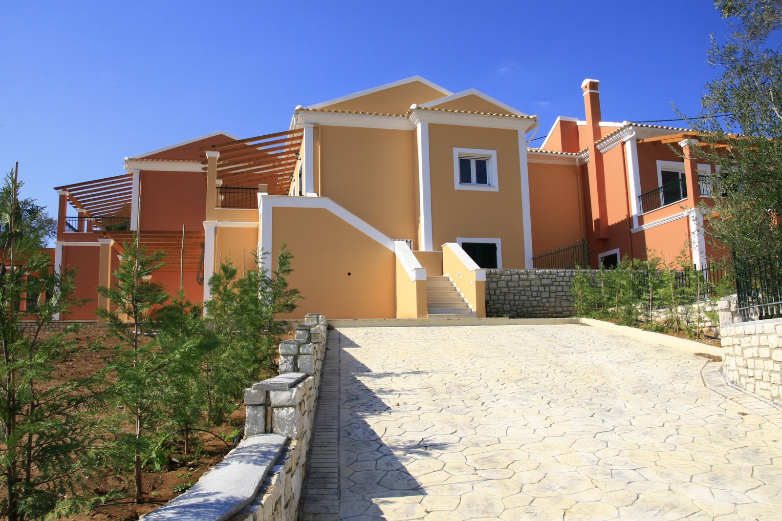 THREE VILLAS ESTATE, Doukades, Corfu