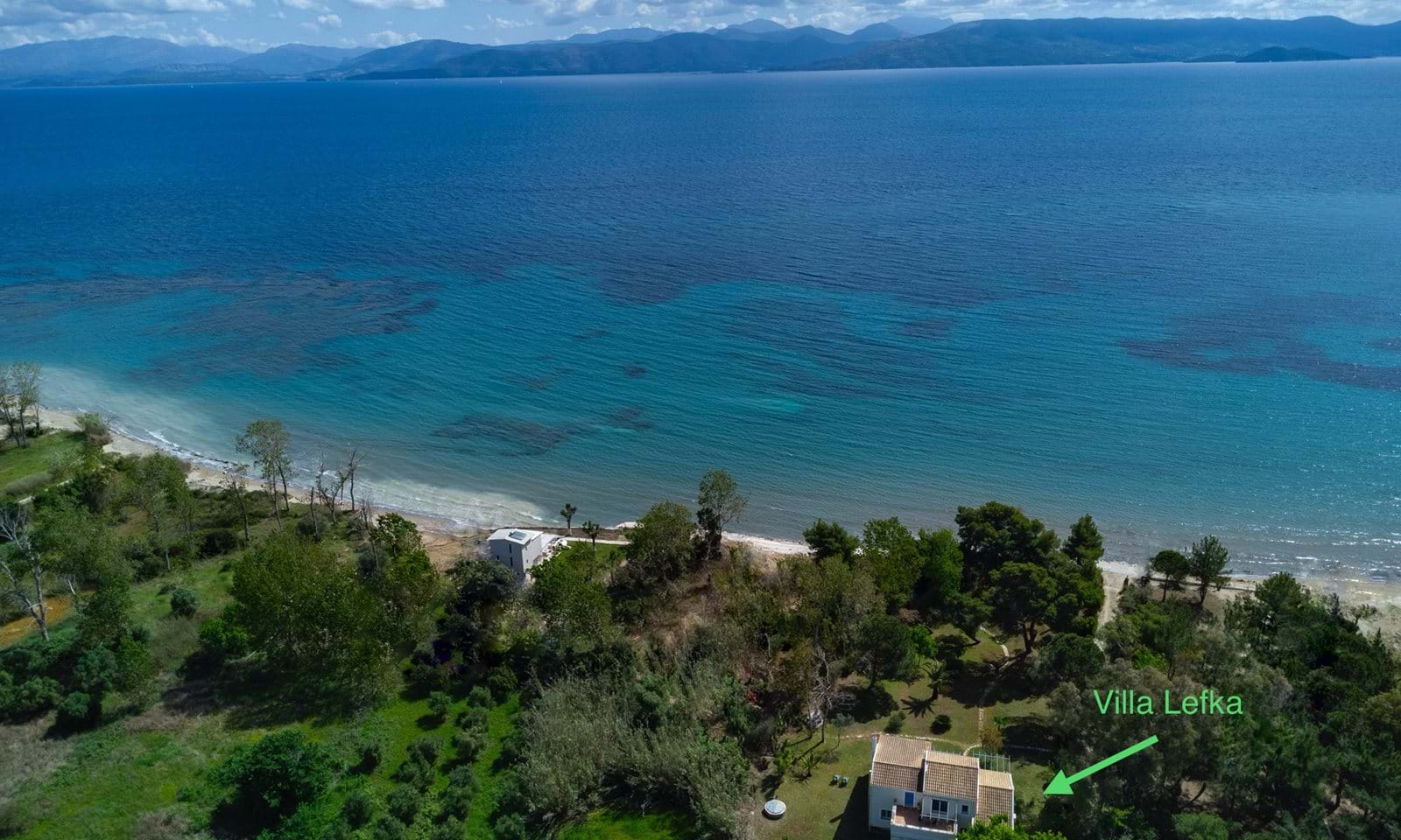 Listing photograph 2 of 21 of the house in Lefkimmi, published by Corfu Home Finders.
