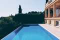 Pool and house