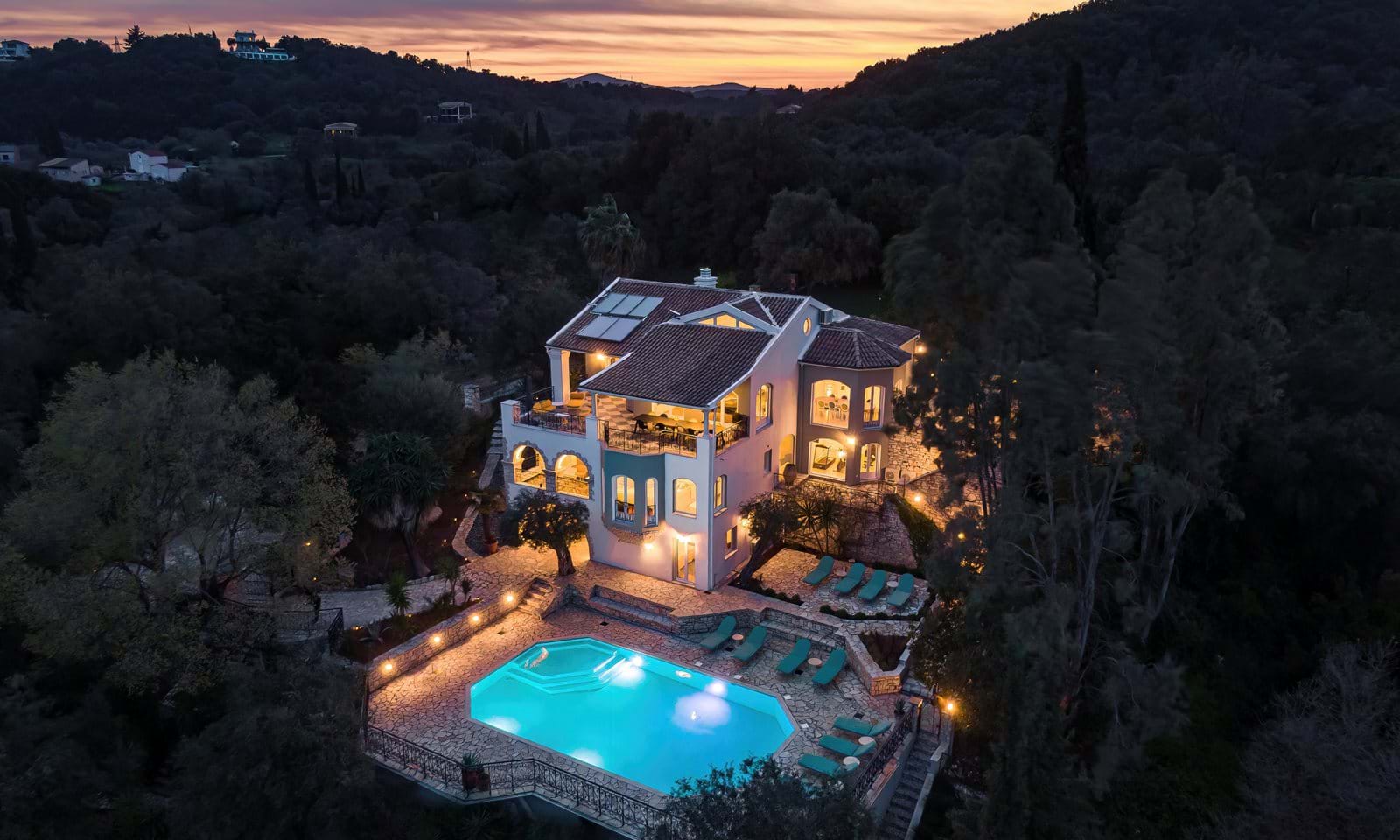 Listing photograph 1 of 16 of the house in Poulades, published by Corfu Home Finders.