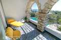 Covered arched terrace