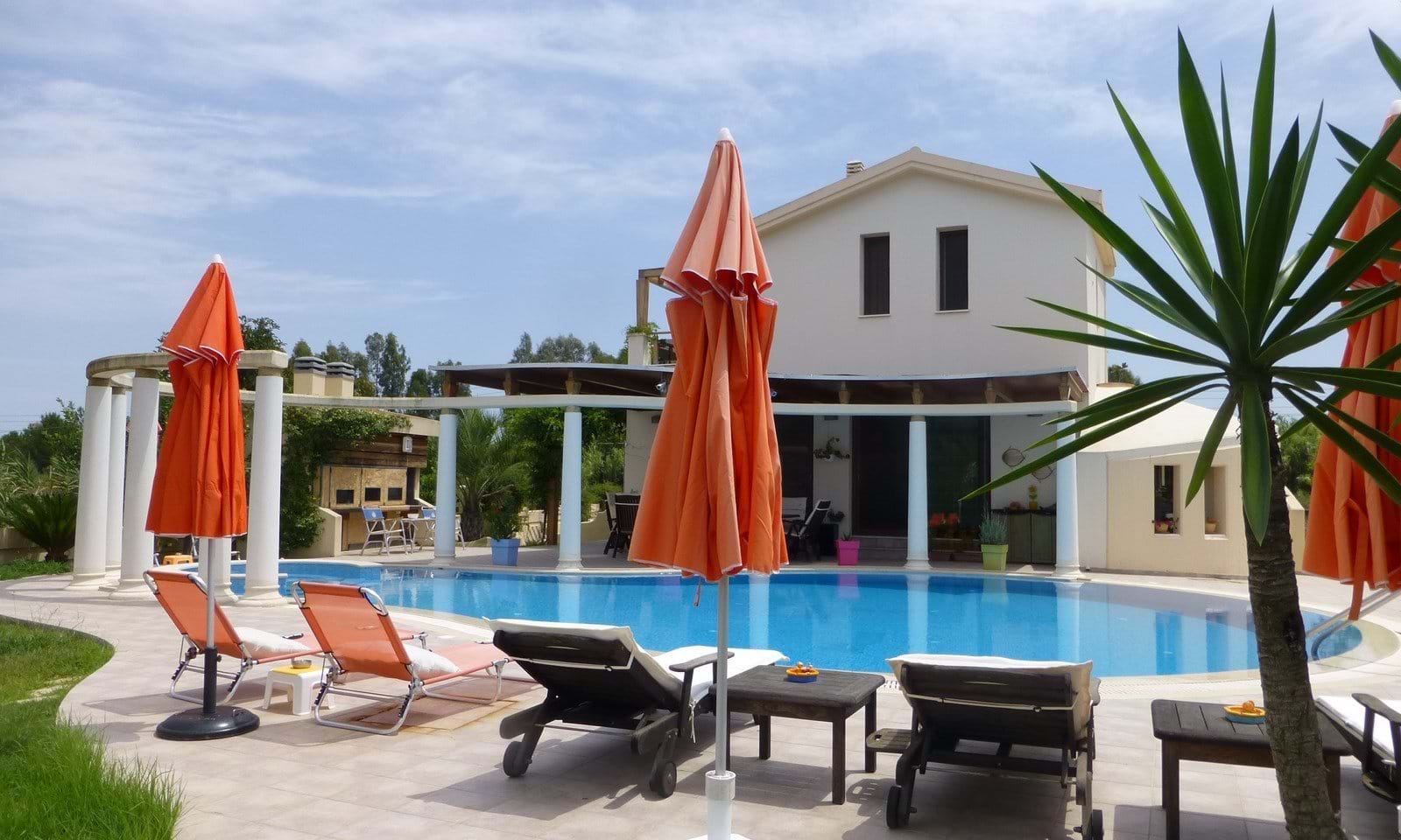 Listing photograph 1 of 31 of the house in Potamos, published by Corfu Home Finders.