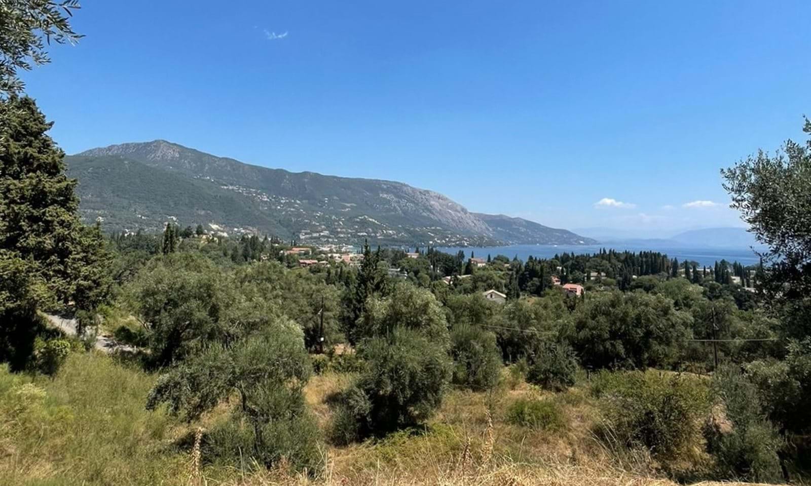 Listing photograph 3 of 4 of the land in Kato Korakiana, published by Corfu Home Finders.