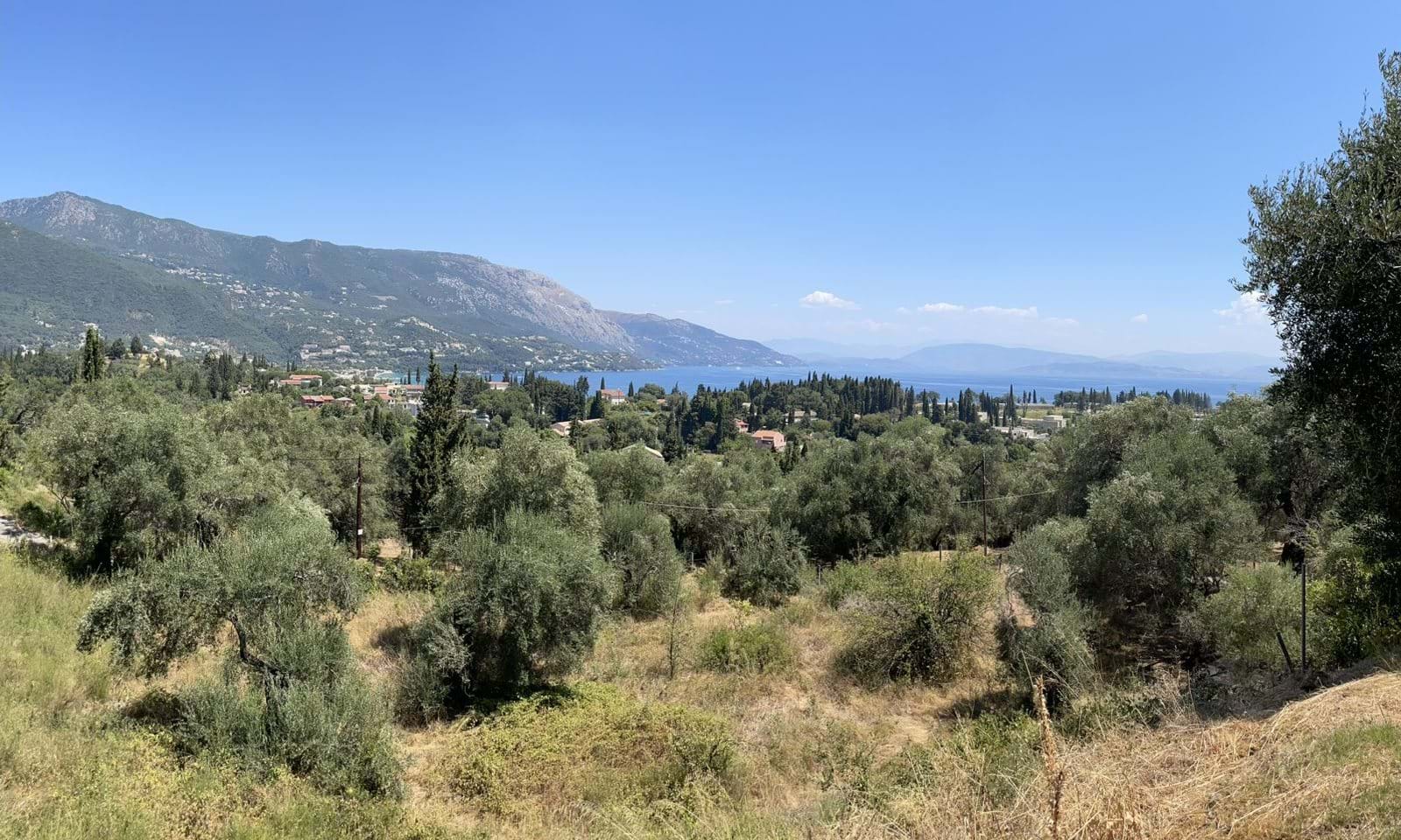 Listing photograph 2 of 4 of the land in Kato Korakiana, published by Corfu Home Finders.