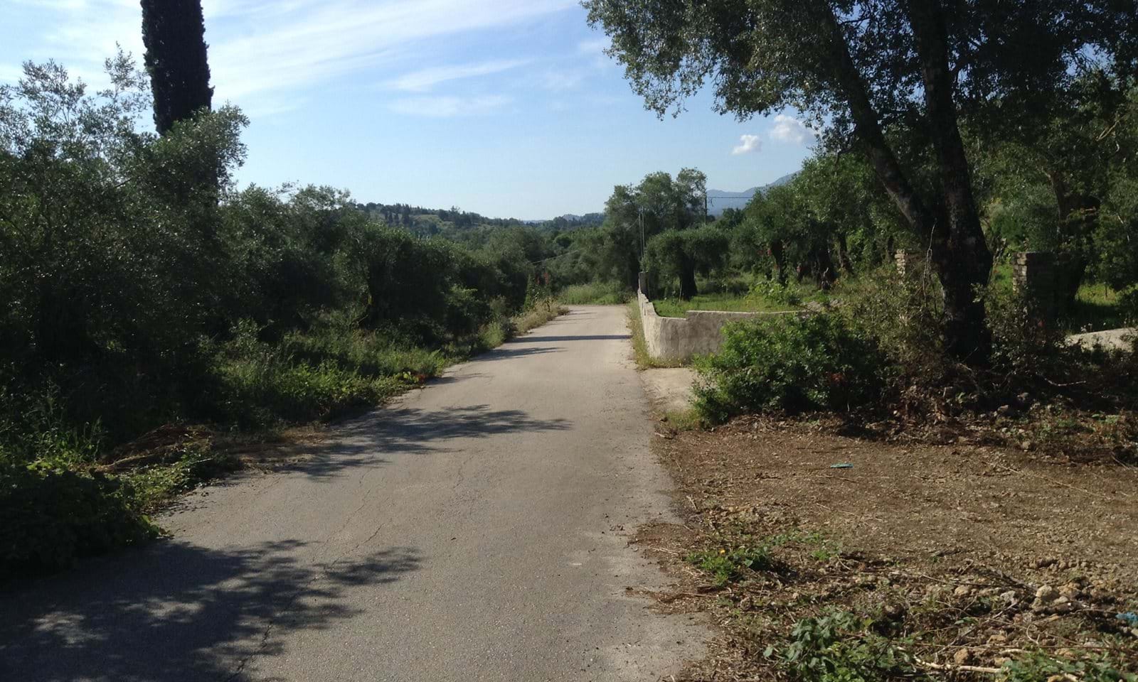 Listing photograph 3 of 3 of the land in Poulades, published by Corfu Home Finders.
