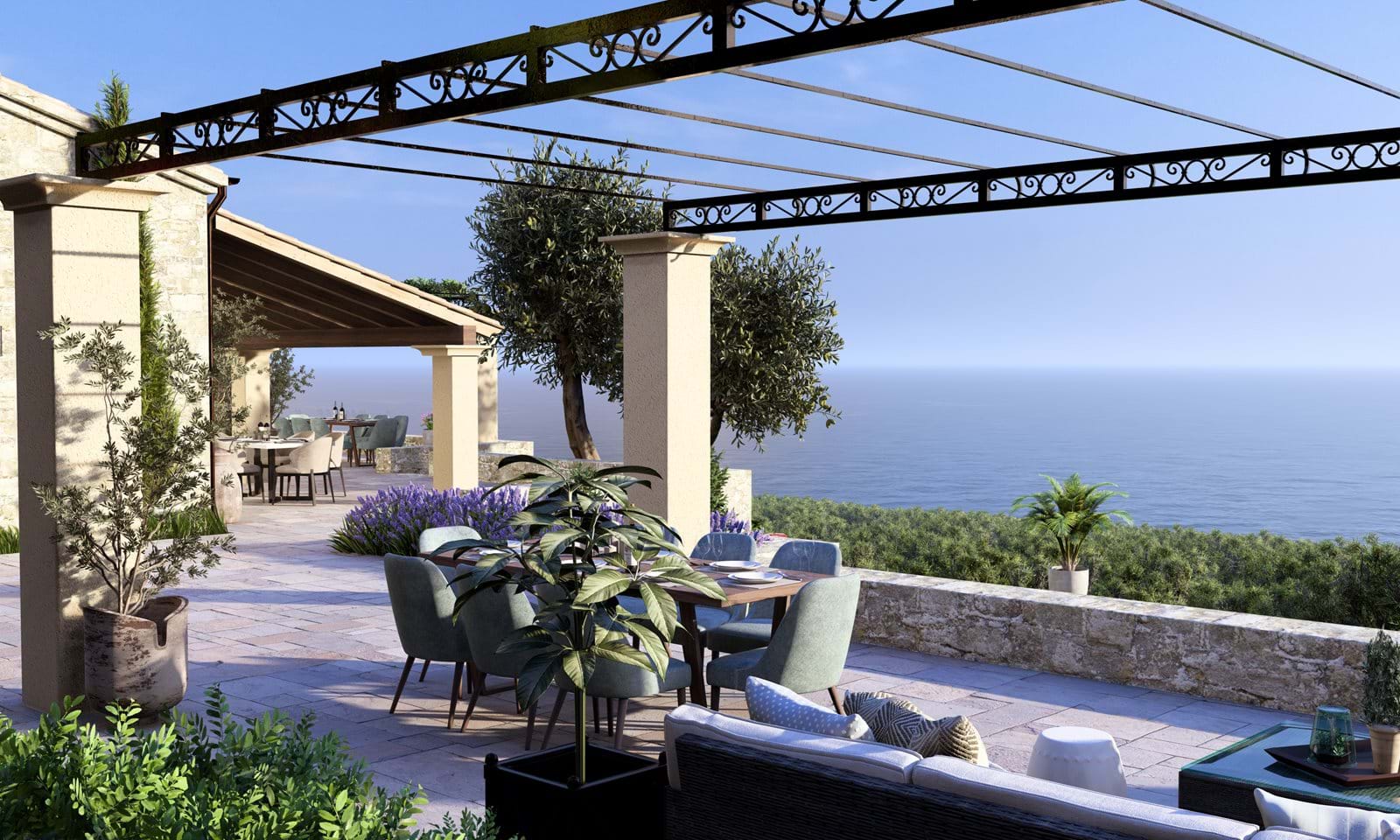 Listing photograph 11 of 15 of the land in Kassiopi, published by Corfu Home Finders.