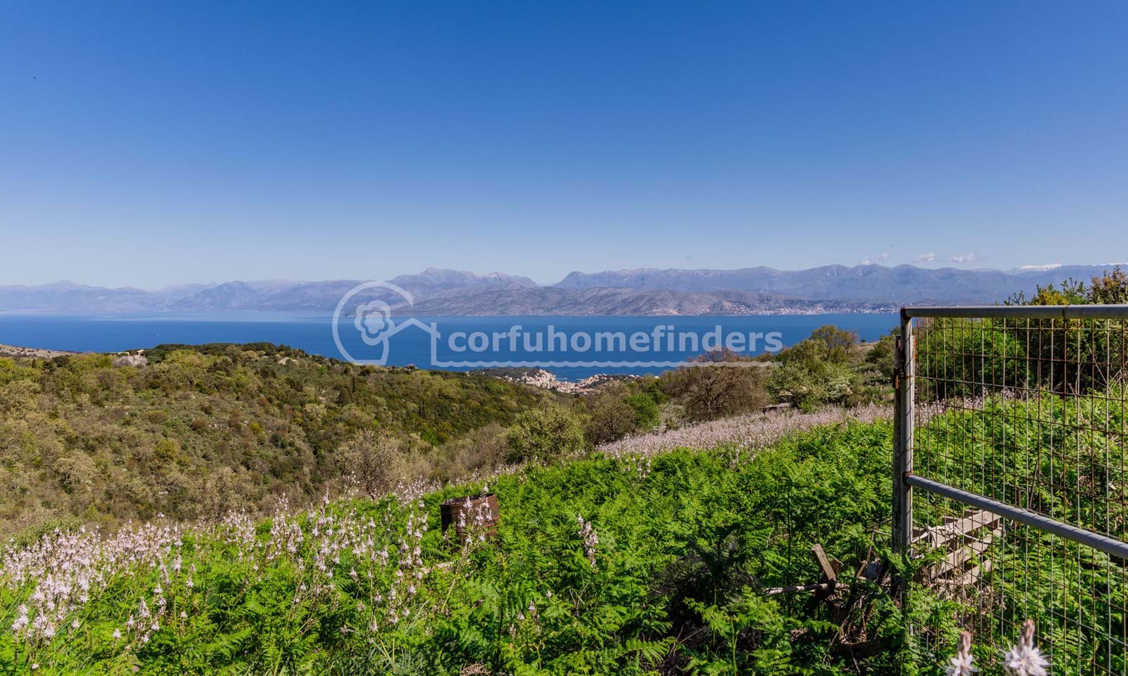 Listing photograph 4 of 15 of the land in Kassiopi, published by Corfu Home Finders.