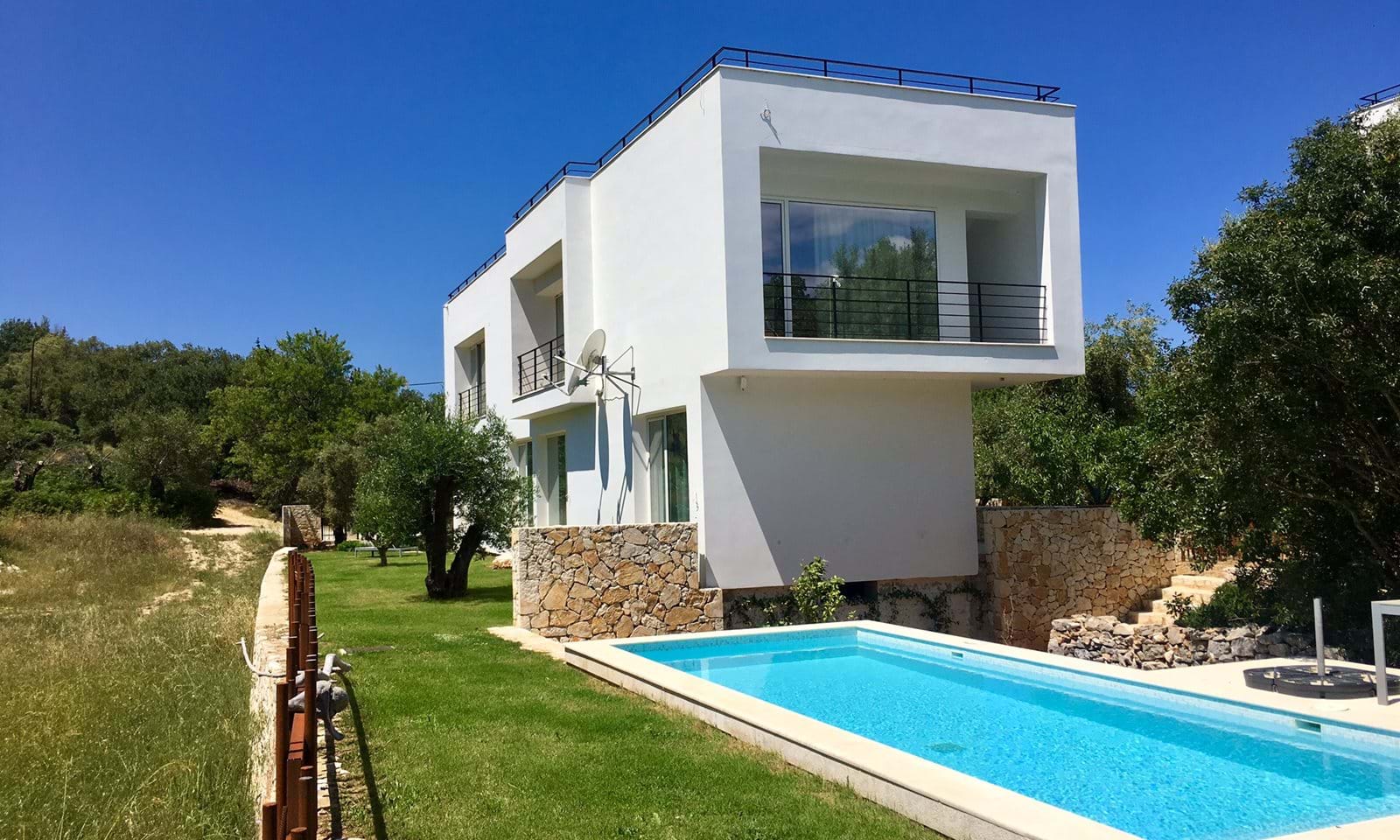 Listing photograph 1 of 21 of the house in Loutses, published by Corfu Home Finders.