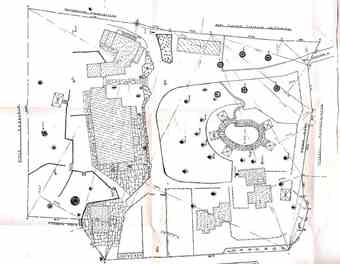 Topographic plan