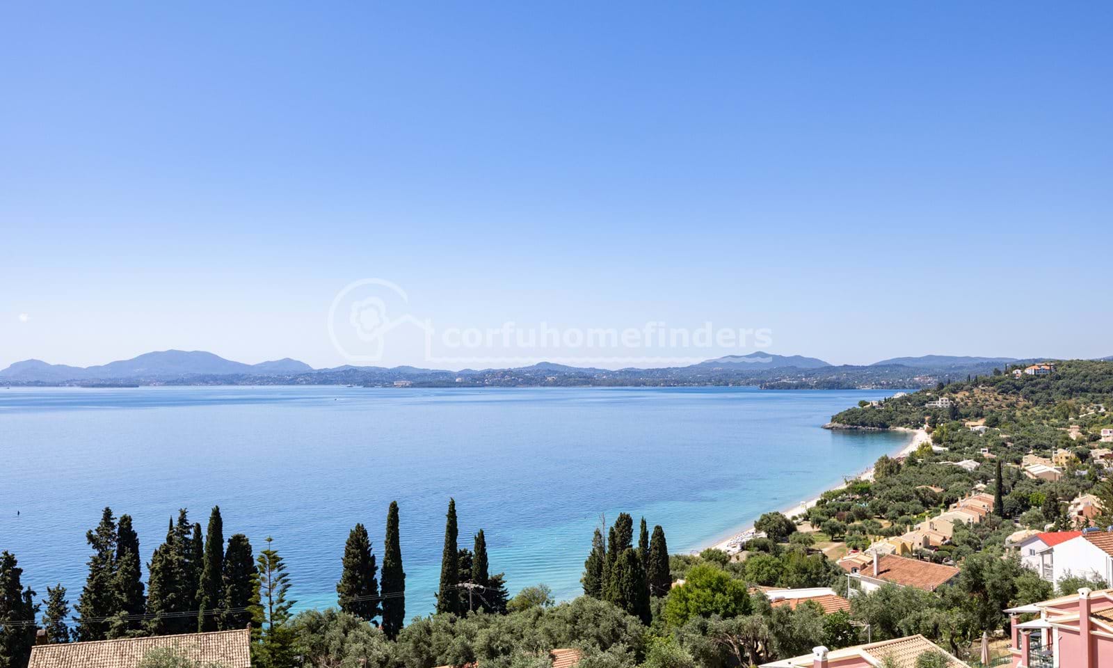 Listing photograph 13 of 13 of the apartment in Barbati, published by Corfu Home Finders.