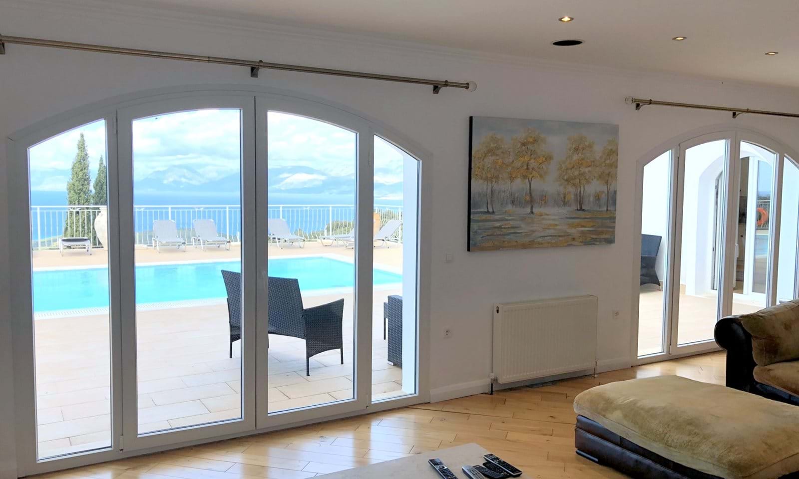 Listing photograph 9 of 21 of the house in Loutses, published by Corfu Home Finders.