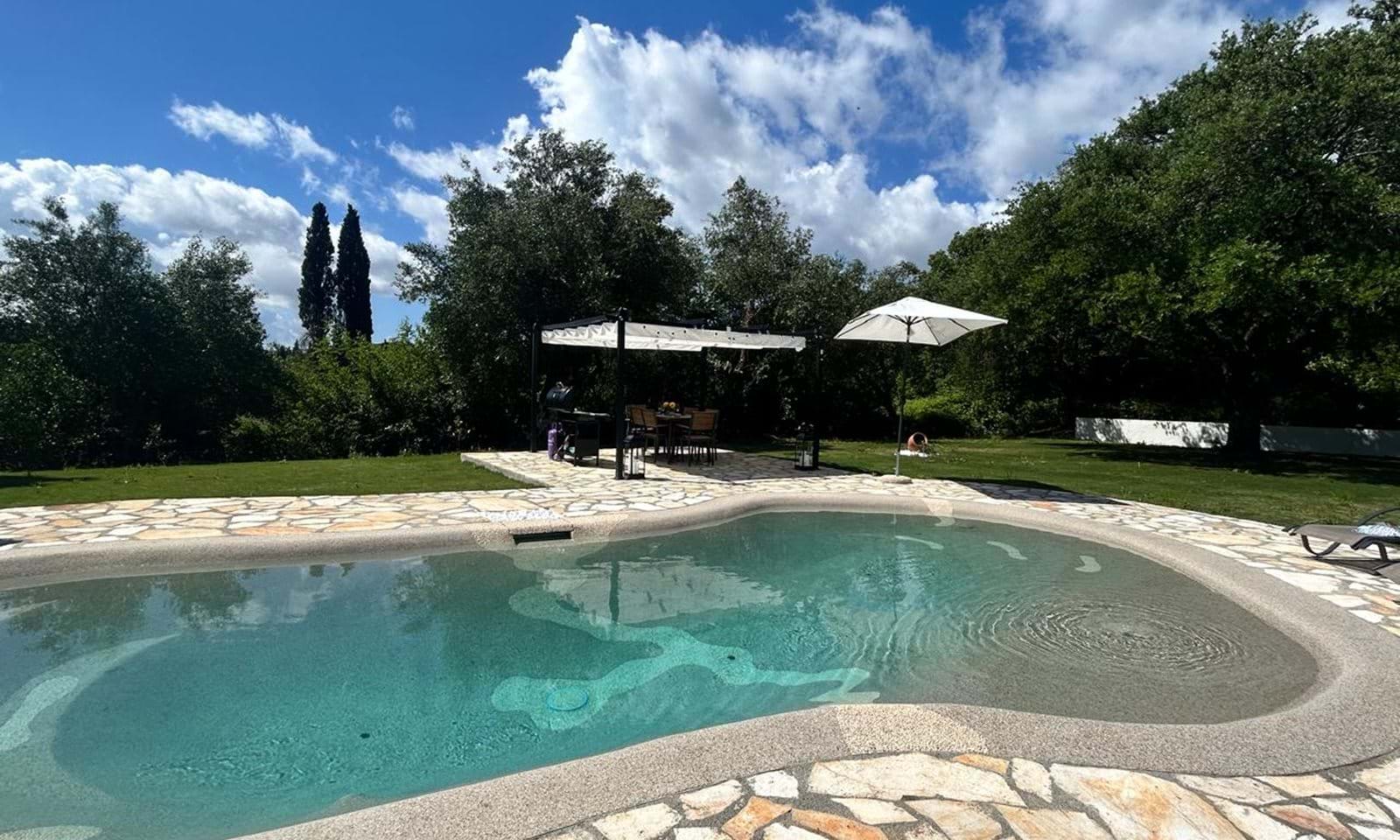 Listing photograph 4 of 15 of the house in Ano Korakiana, published by Corfu Home Finders.