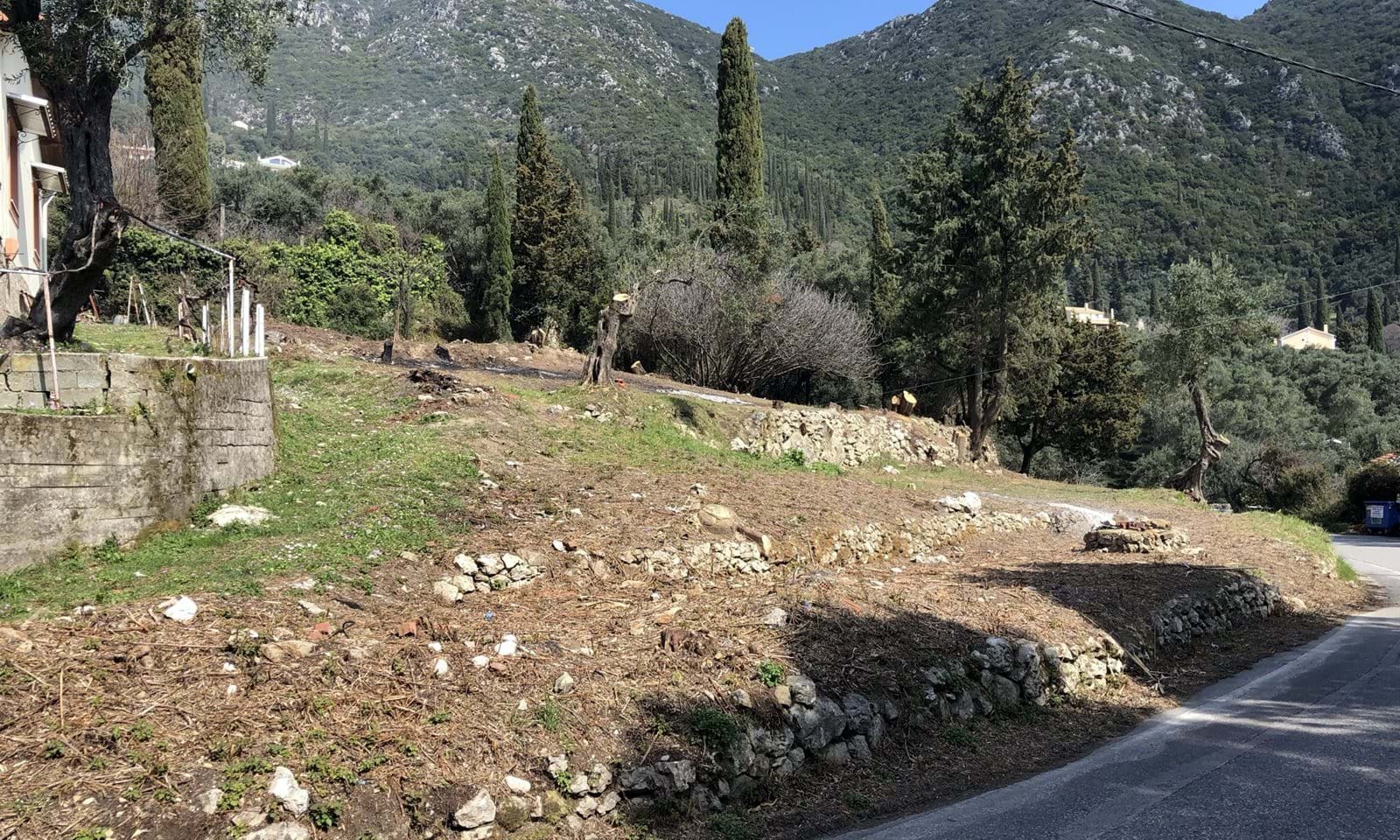 Listing photograph 6 of 6 of the land in Spartilas, published by Corfu Home Finders.