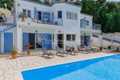 Pool and house