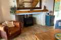 Close up fireplace