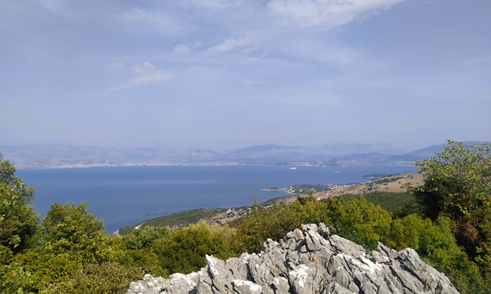Listing photograph 4 of 9 of the land in Loutses, published by Corfu Home Finders.
