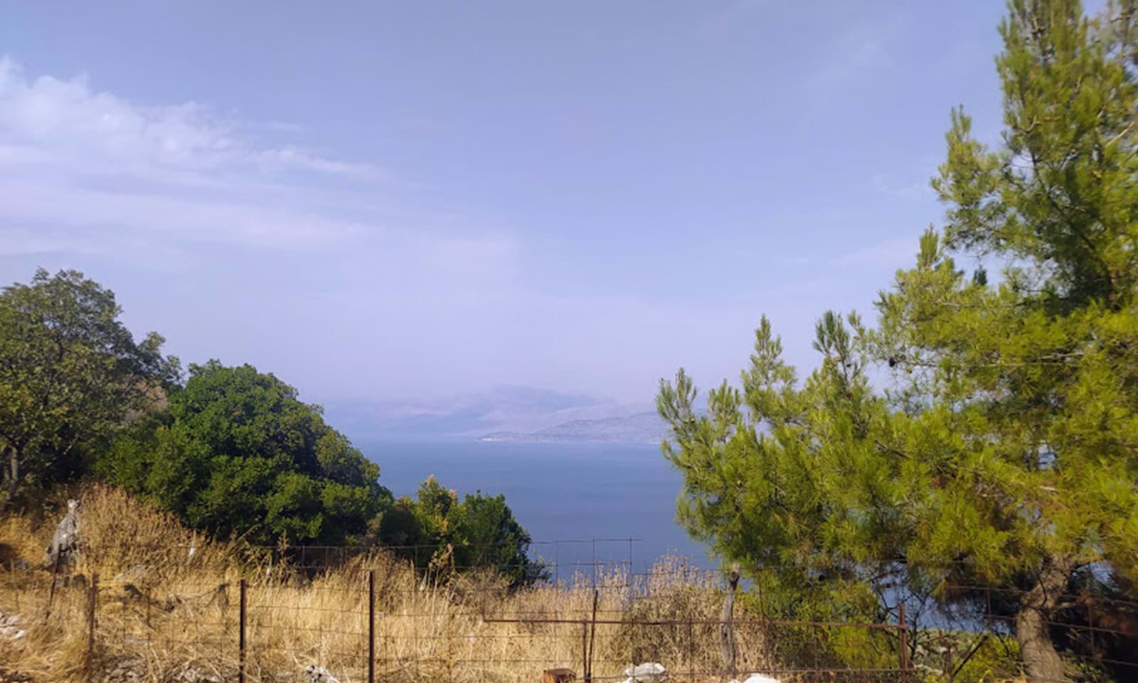 Listing photograph 5 of 9 of the land in Loutses, published by Corfu Home Finders.