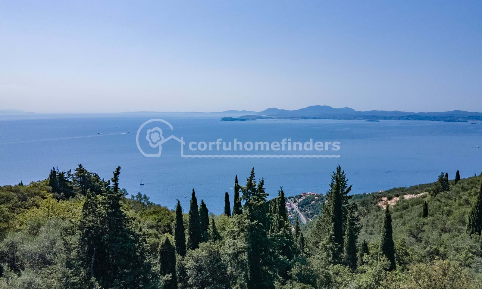 Listing photograph 1 of 5 of the land in Katavolos, published by Corfu Home Finders.