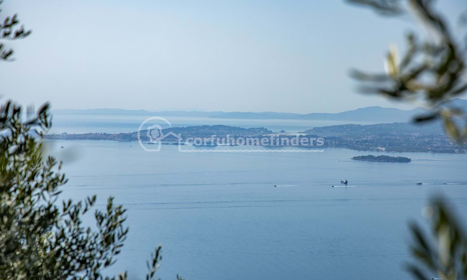 Listing photograph 7 of 8 of the land in Spartilas, published by Corfu Home Finders.