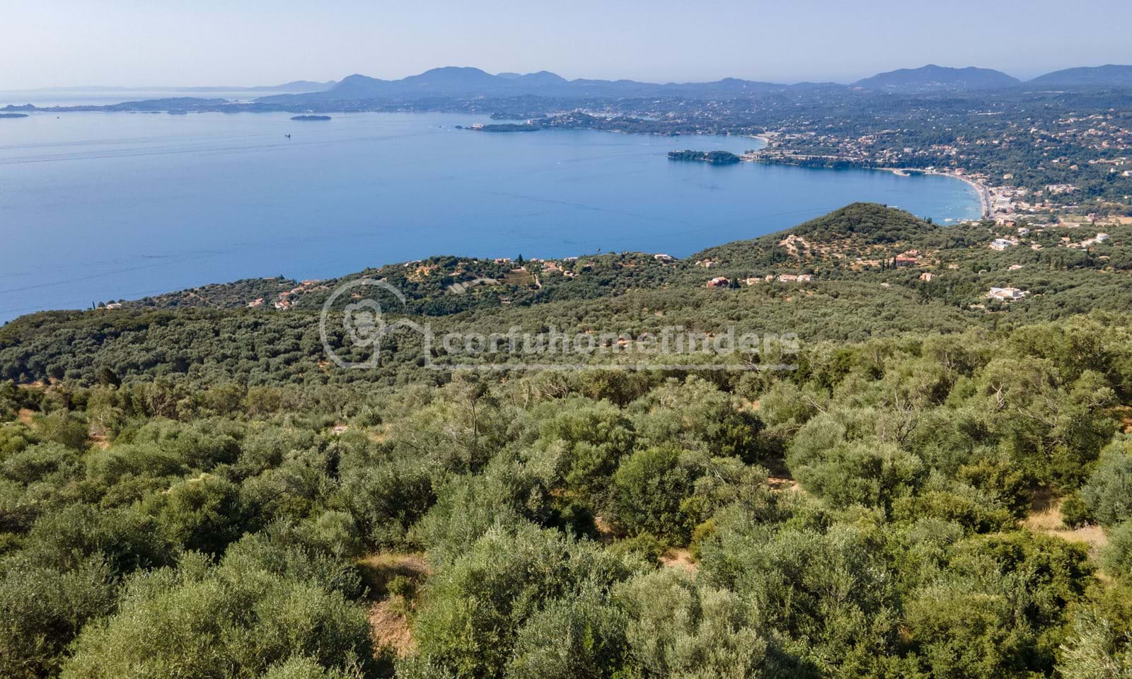 Listing photograph 2 of 8 of the land in Spartilas, published by Corfu Home Finders.