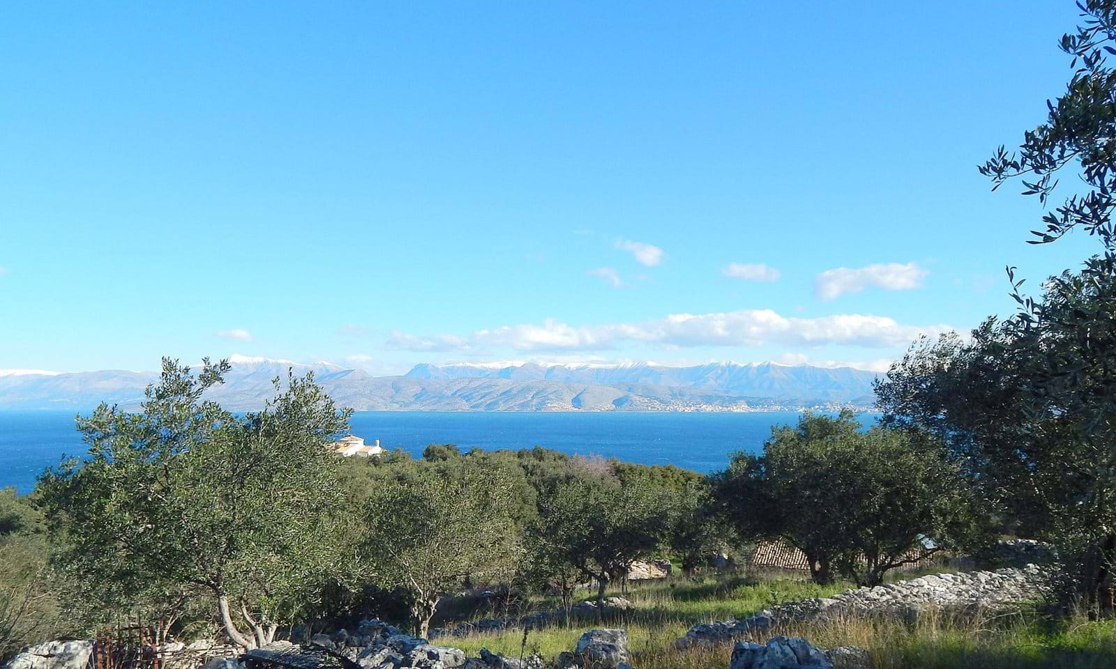 Listing photograph 2 of 9 of the land in Kassiopi, published by Corfu Home Finders.