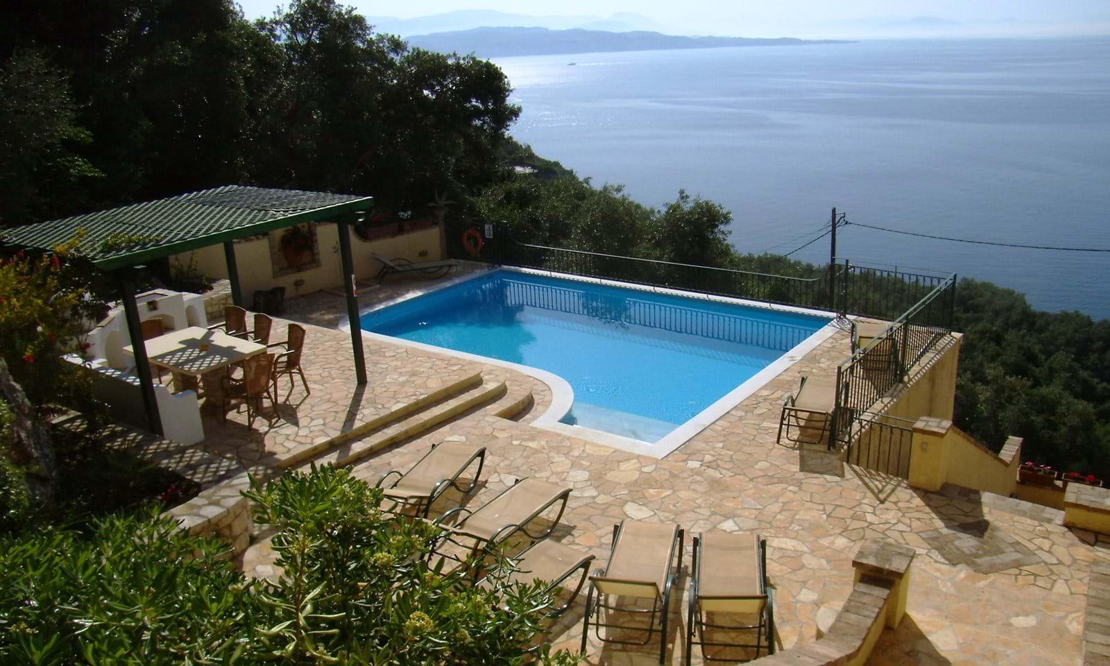 Listing photograph 1 of 14 of the house in Nissaki, published by Corfu Home Finders.
