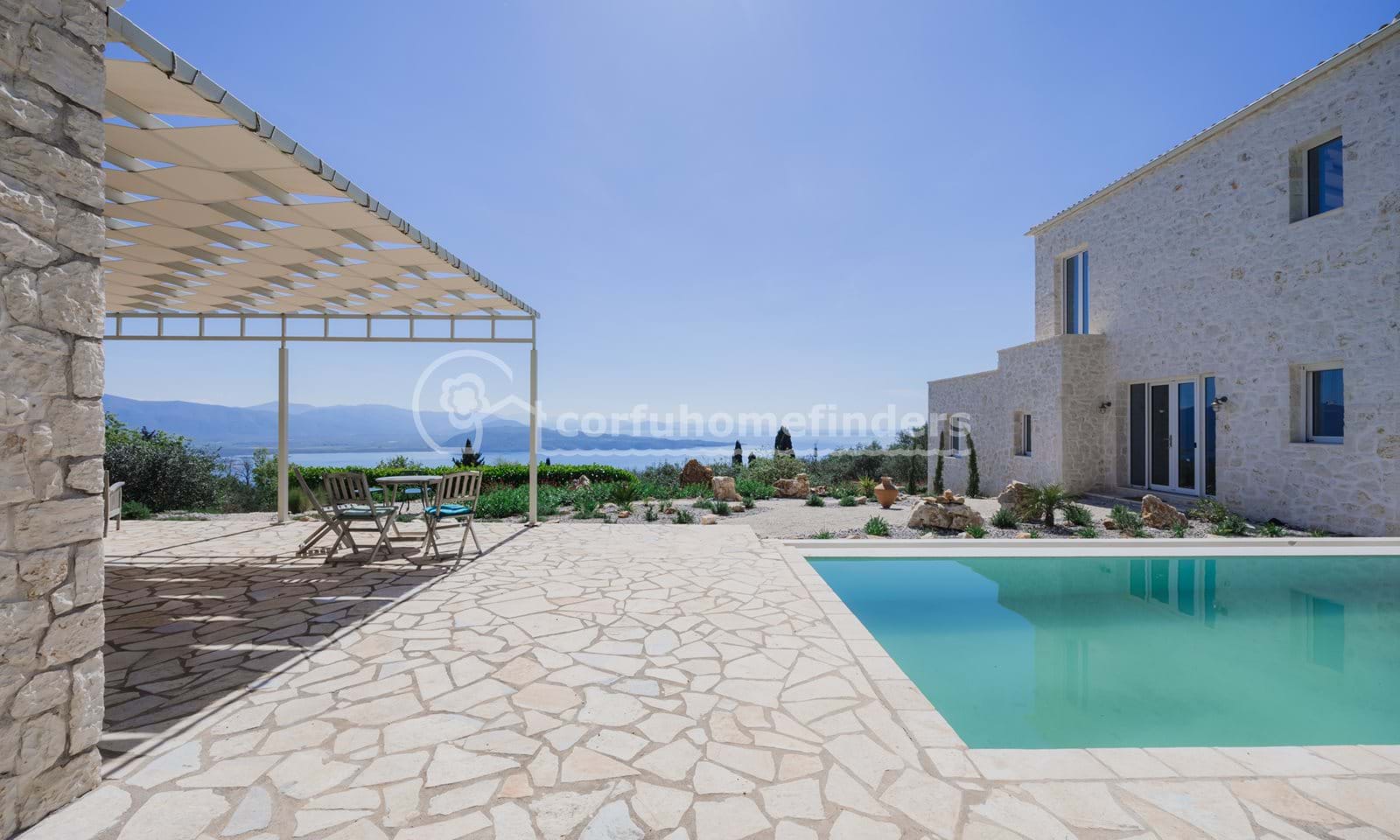 Listing photograph 1 of 37 of the house in Porta, published by Corfu Home Finders.
