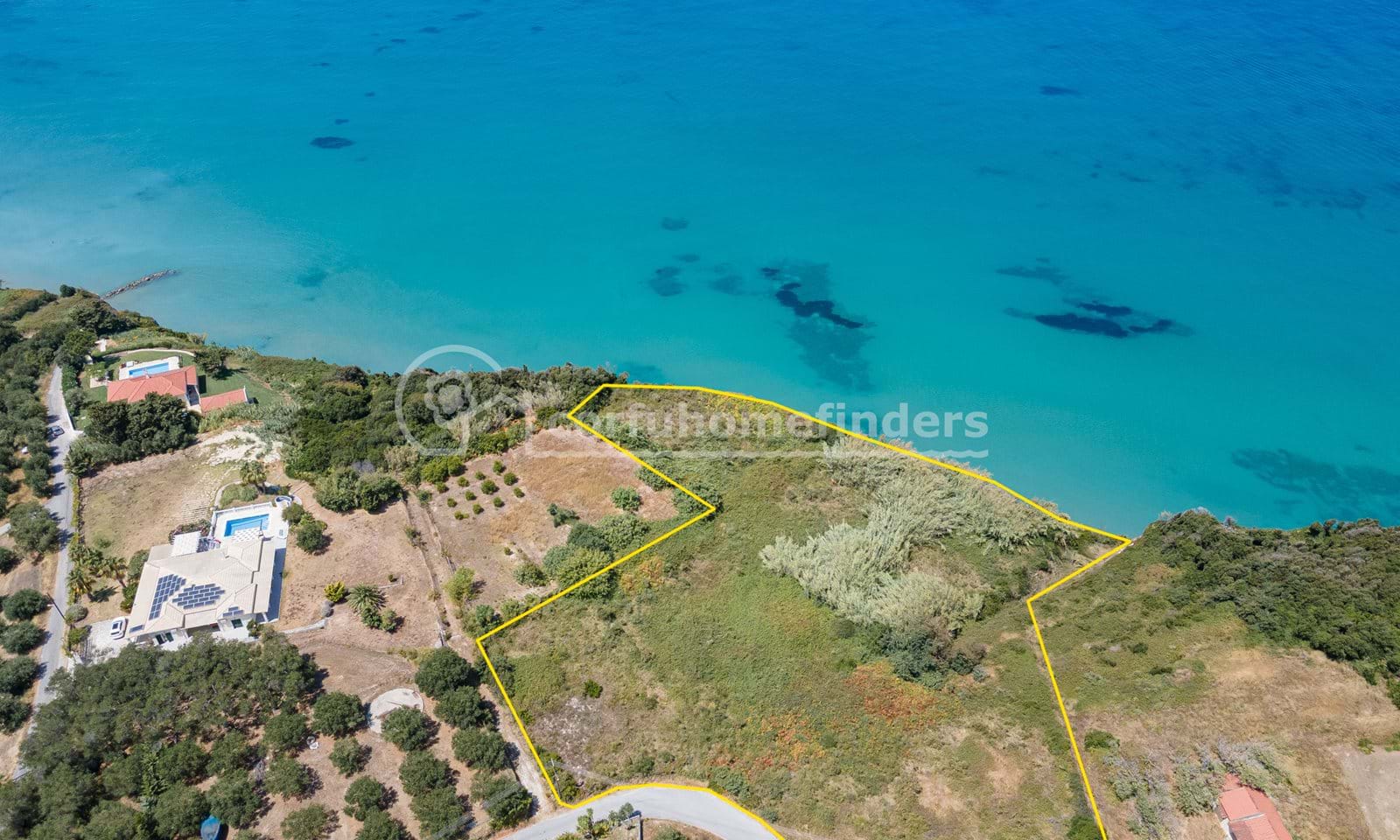 Listing photograph 5 of 7 of the land in Karousades, published by Corfu Home Finders.