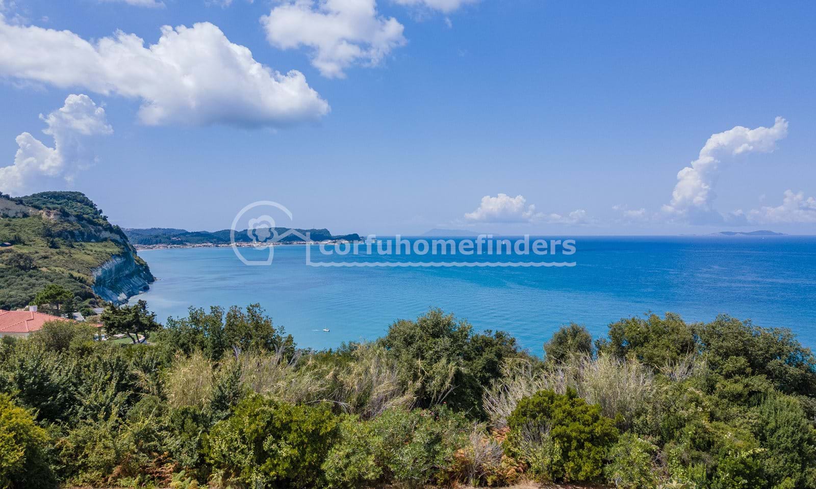 Listing photograph 3 of 7 of the land in Karousades, published by Corfu Home Finders.