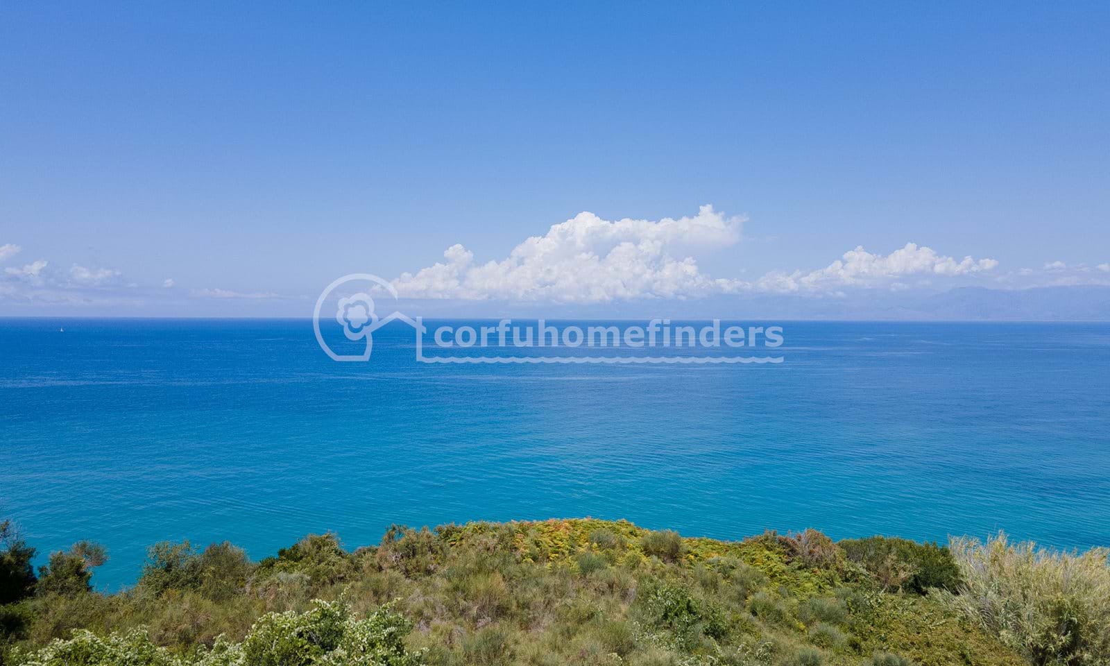 Listing photograph 2 of 7 of the land in Karousades, published by Corfu Home Finders.
