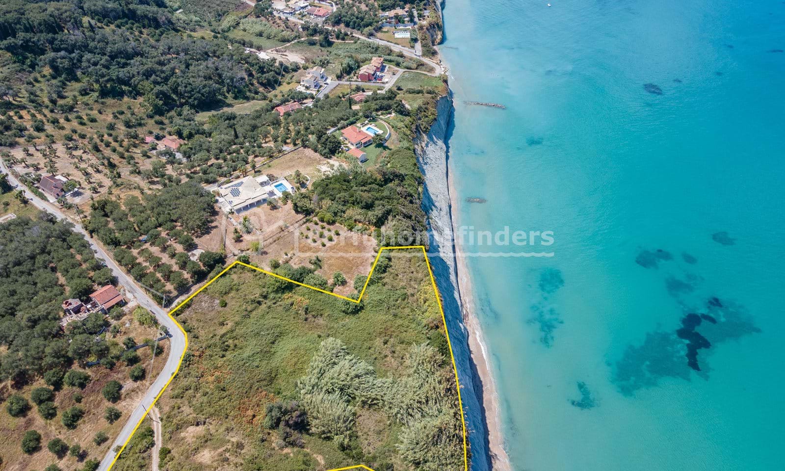Listing photograph 6 of 7 of the land in Karousades, published by Corfu Home Finders.