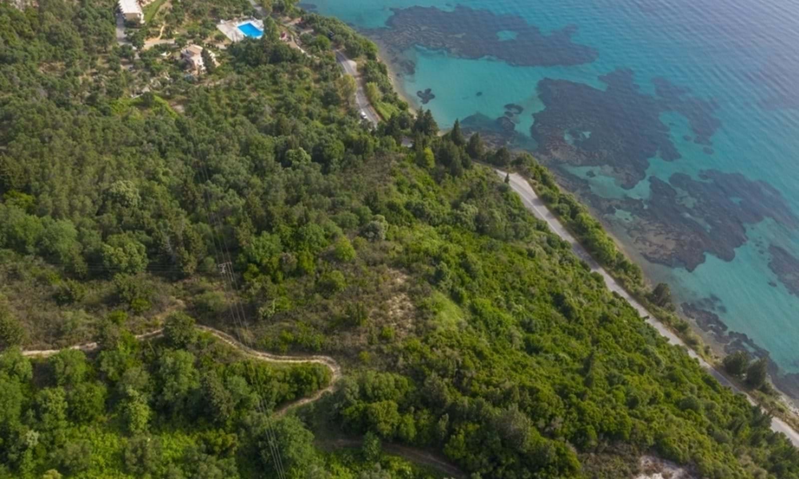 Listing photograph 2 of 8 of the land in Moraitika, published by Corfu Home Finders.