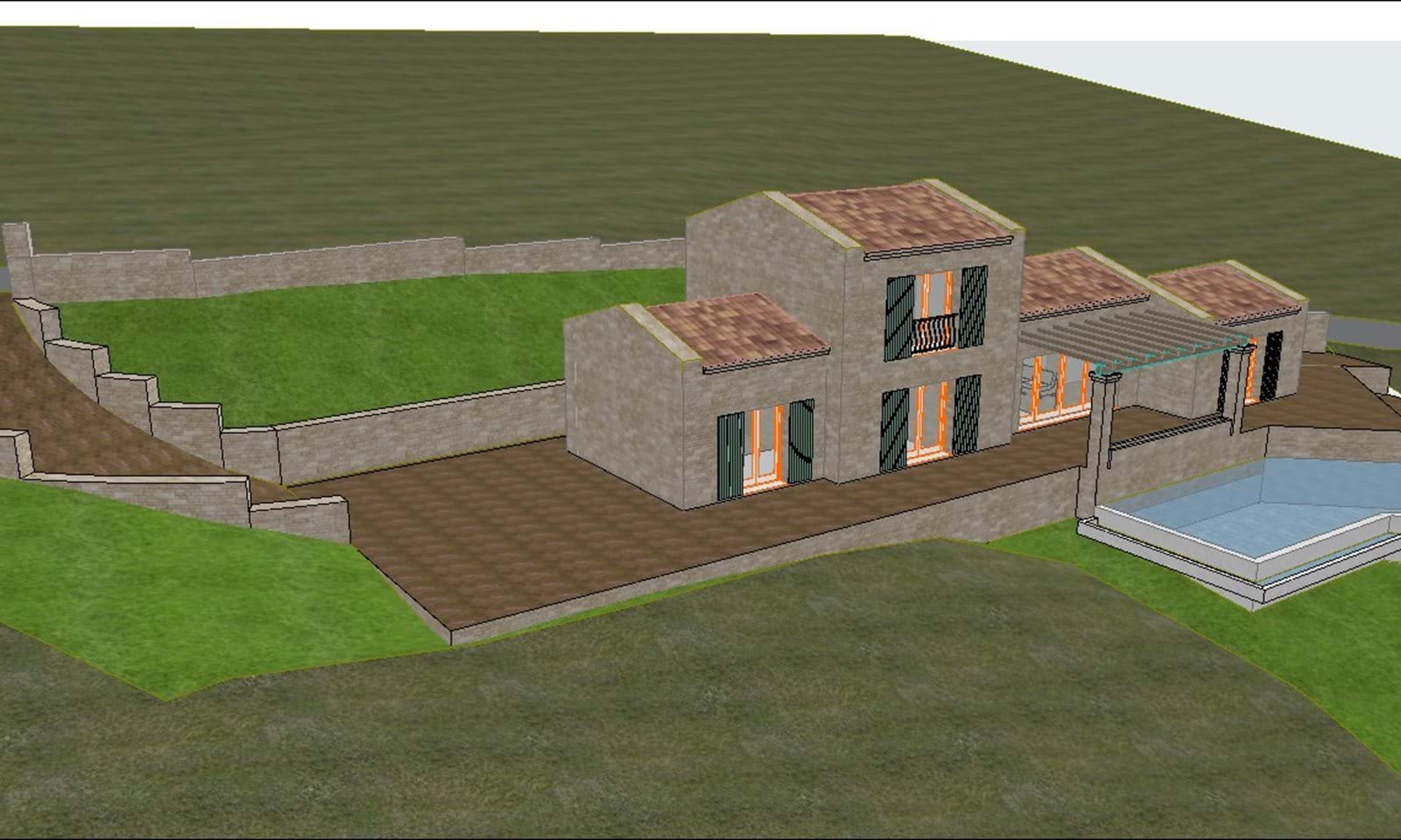 Listing photograph 3 of 5 of the house in Agios Martinos, published by Corfu Home Finders.