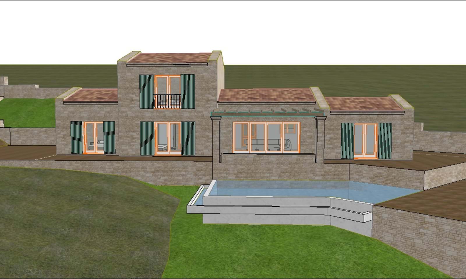Listing photograph 1 of 5 of the house in Agios Martinos, published by Corfu Home Finders.