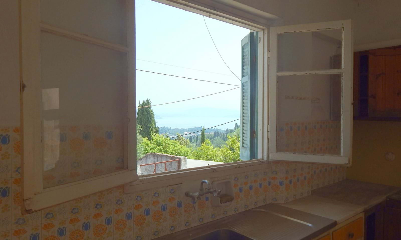 Listing photograph 6 of 17 of the house in Ano Korakiana, published by Corfu Home Finders.