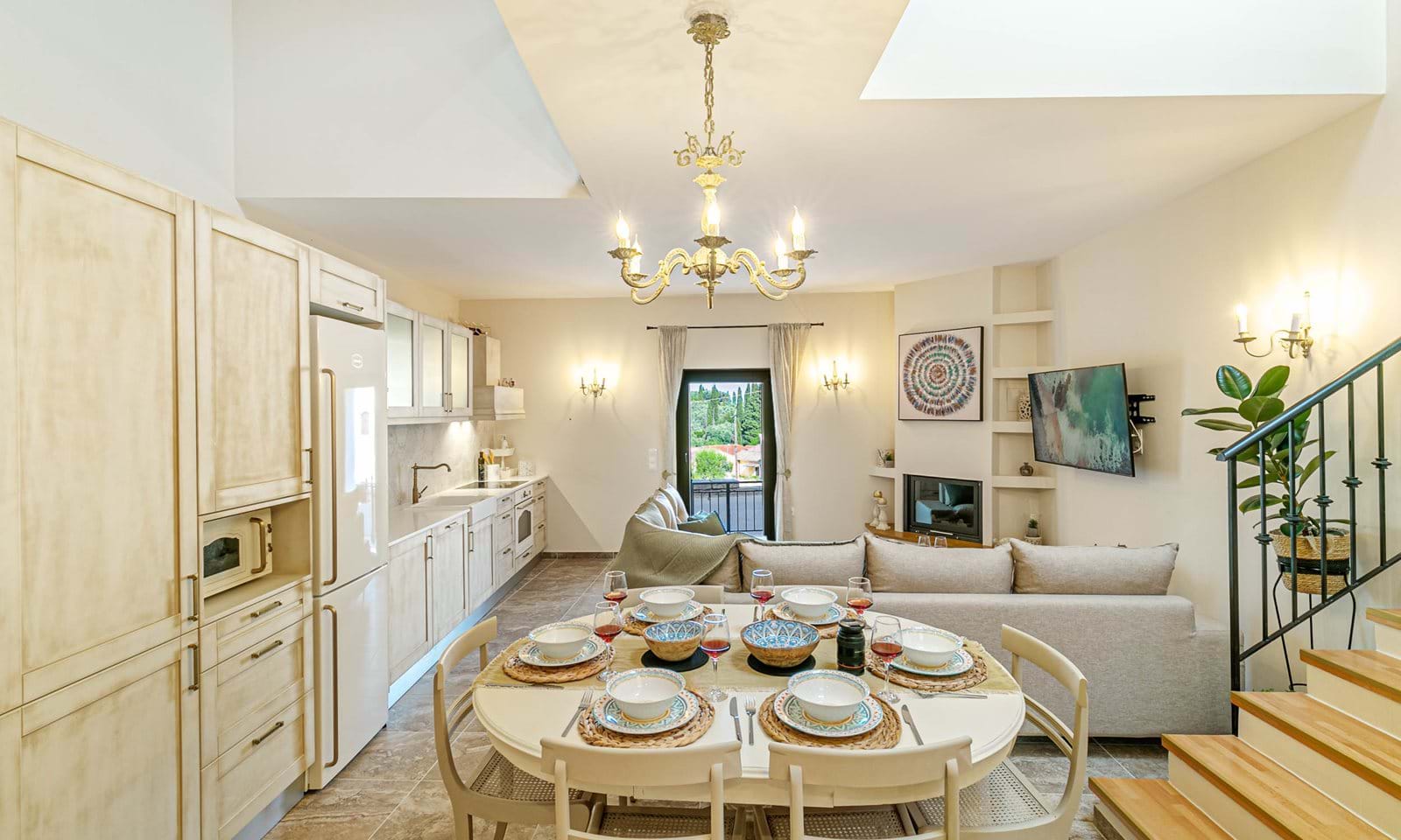 Listing photograph 13 of 28 of the house in Doukades, published by Corfu Home Finders.
