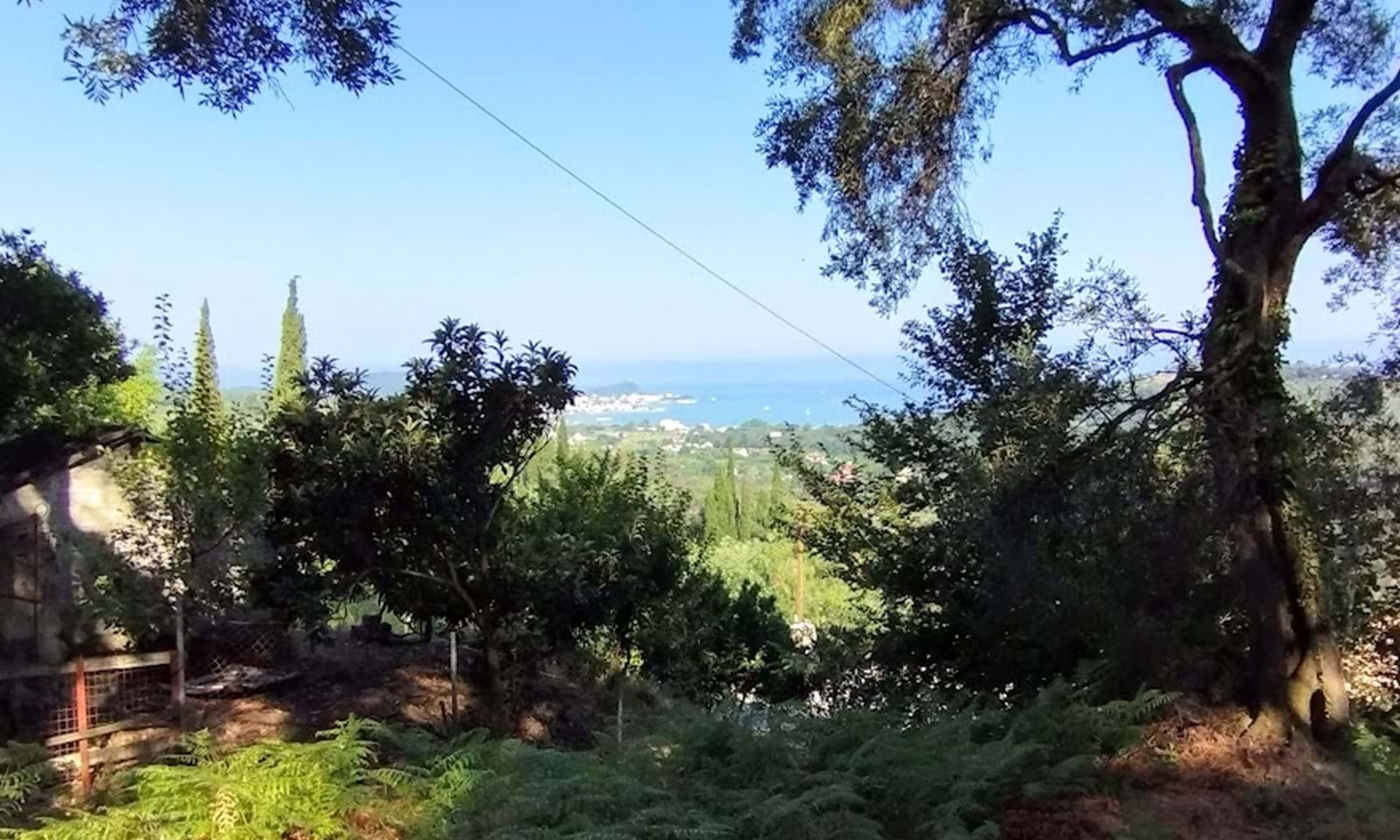 Listing photograph 1 of 5 of the land in Karousades, published by Corfu Home Finders.