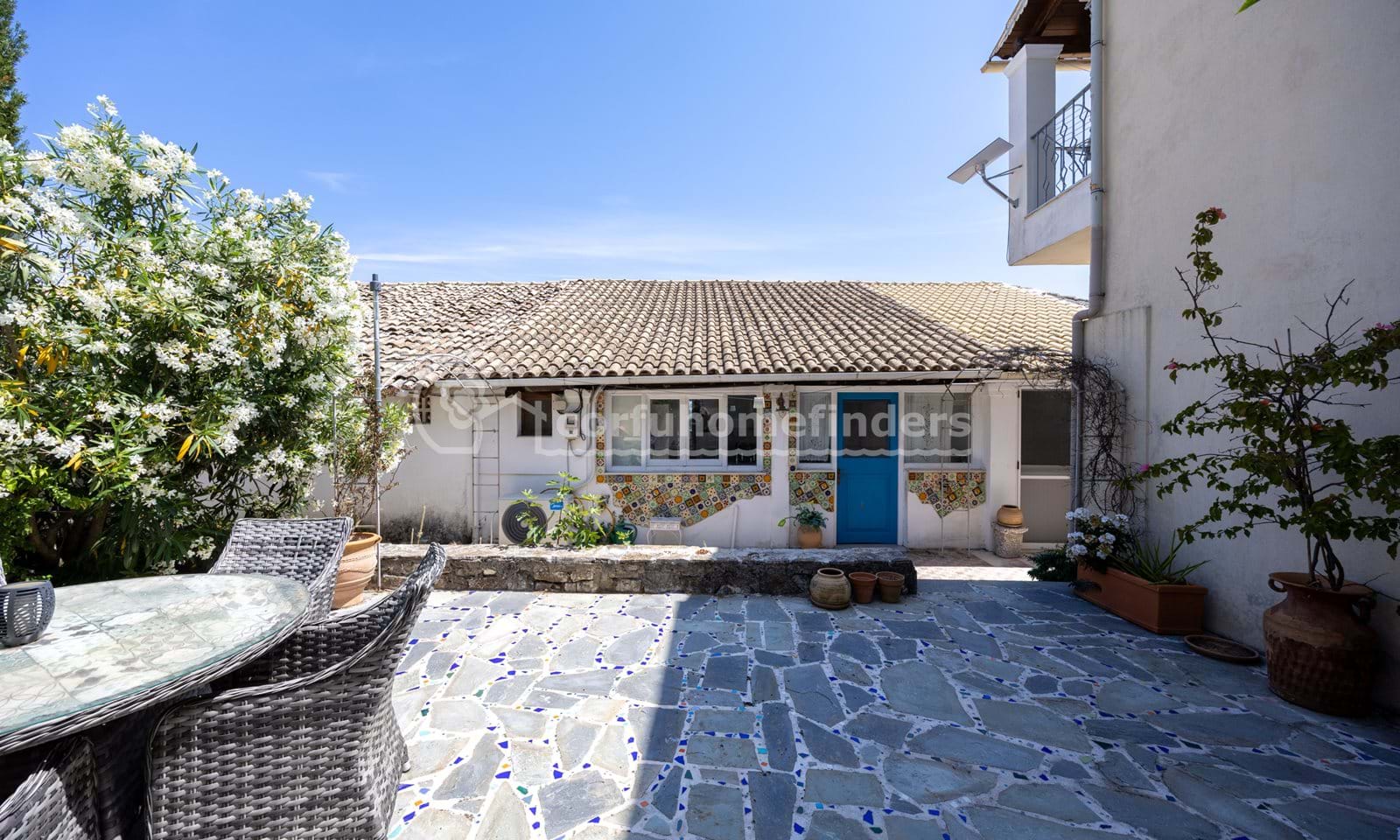 Listing photograph 18 of 18 of the house in Kassiopi, published by Corfu Home Finders.