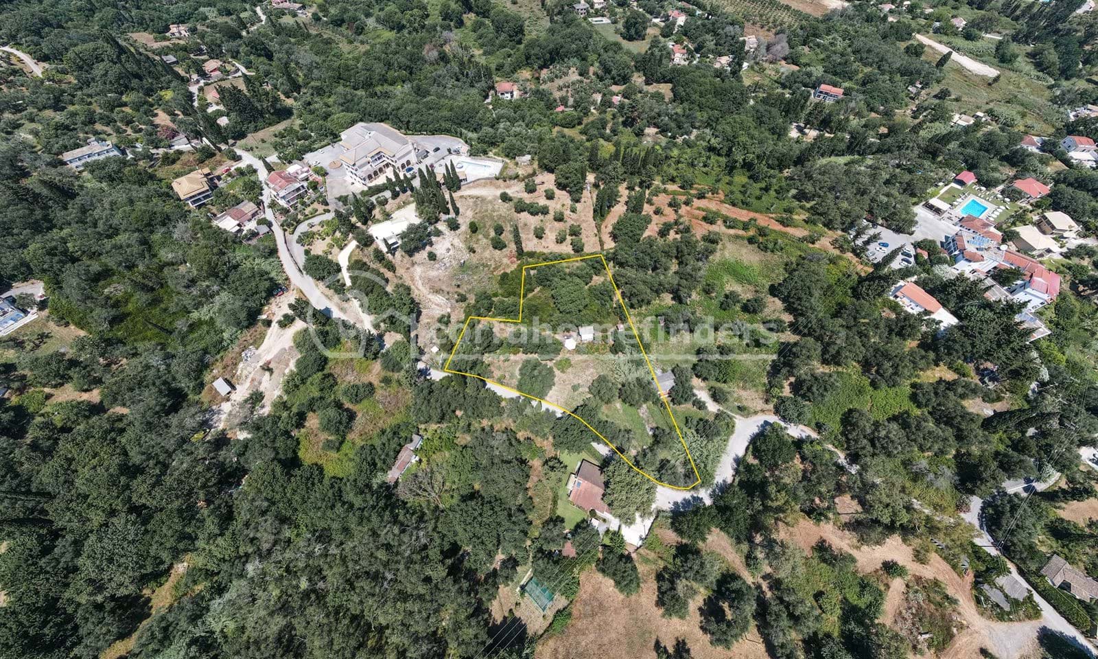 Listing photograph 3 of 4 of the land in Ipsos, published by Corfu Home Finders.