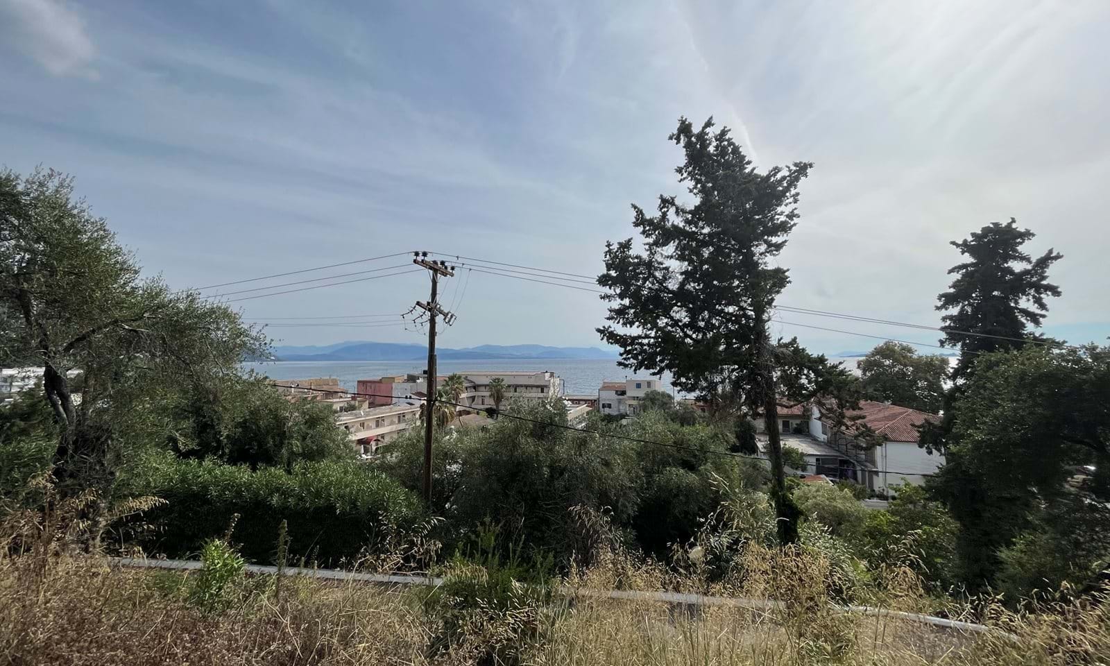 Listing photograph 1 of 8 of the land in Ipsos, published by Corfu Home Finders.