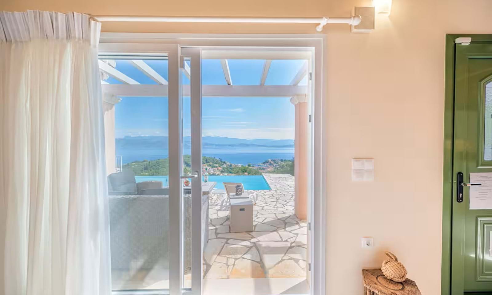 Listing photograph 10 of 20 of the house in Kassiopi, published by Corfu Home Finders.