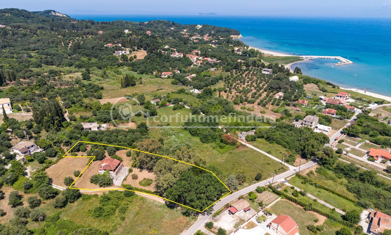 Listing photograph 20 of 20 of the house in Agnos, published by Corfu Home Finders.