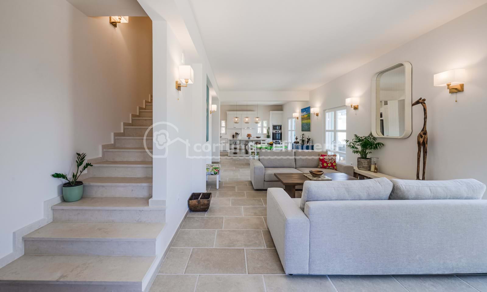 Listing photograph 9 of 51 of the house in Agni, published by Corfu Home Finders.