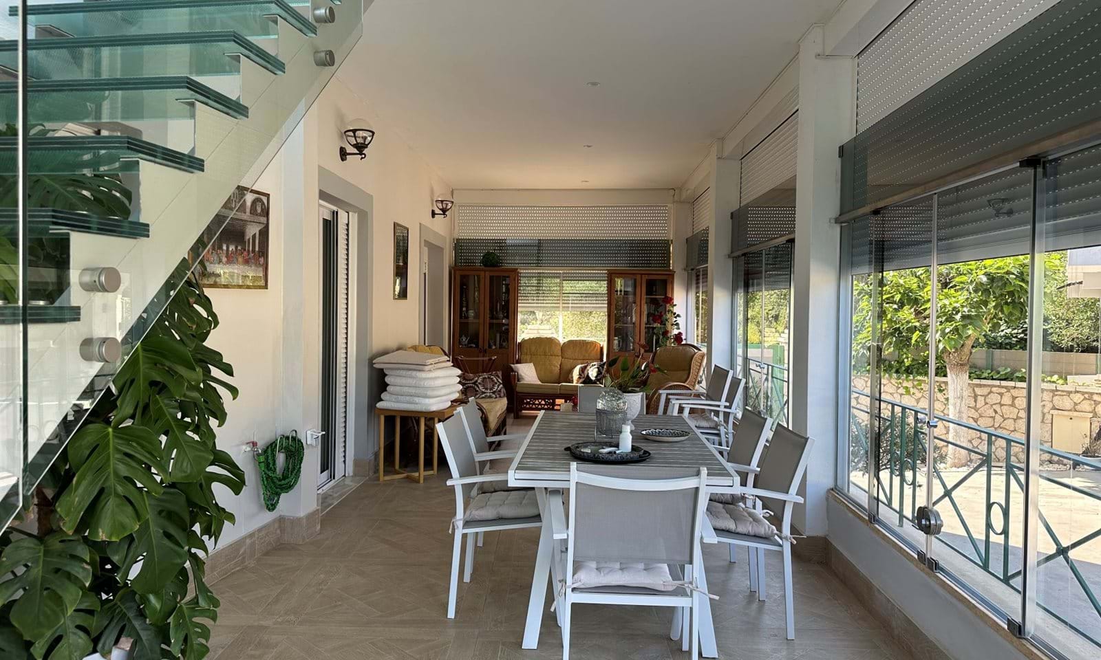 Listing photograph 28 of 34 of the house in Kassiopi, published by Corfu Home Finders.