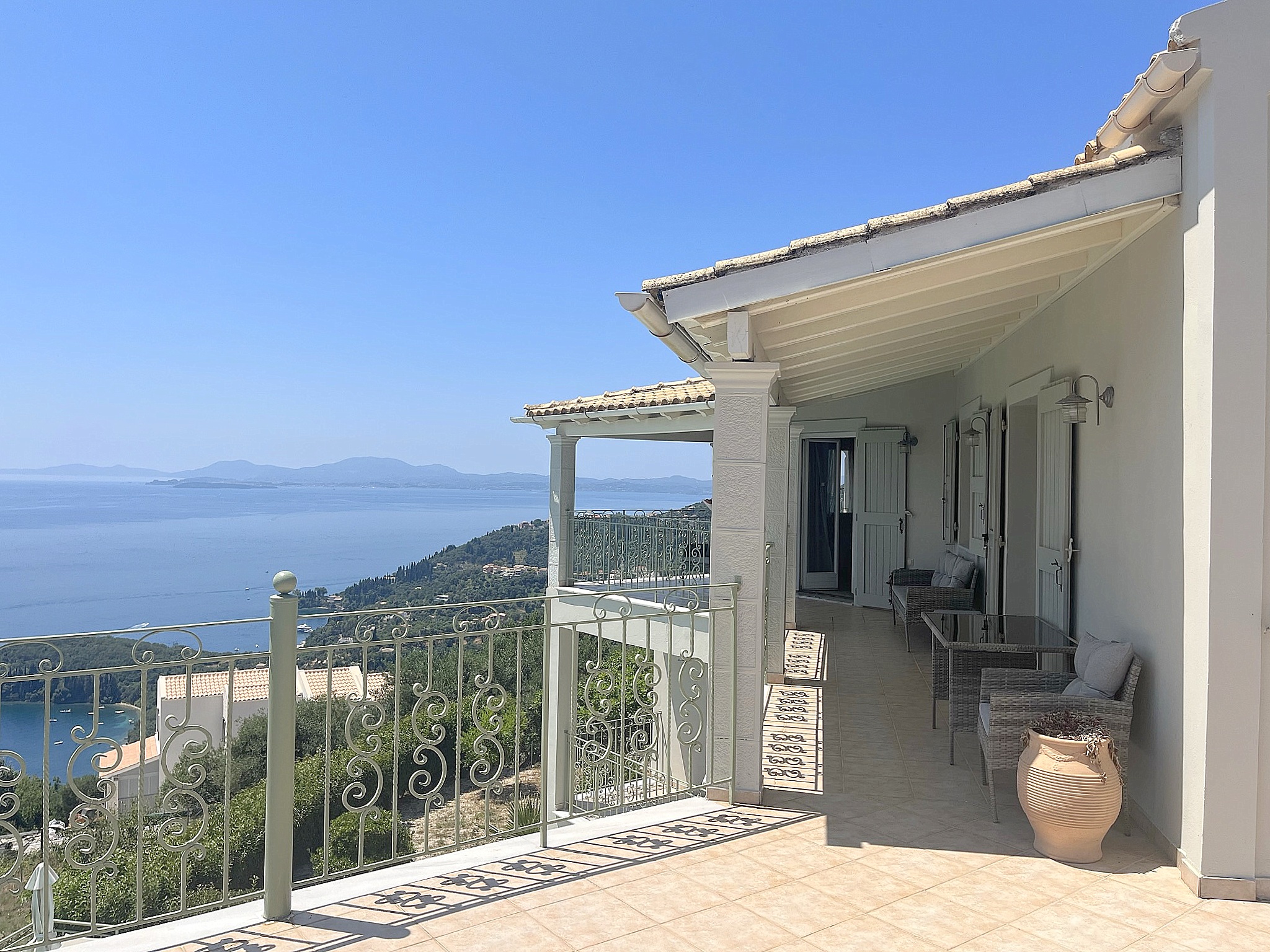 VILLA SEASCAPE, Vigla, Corfu