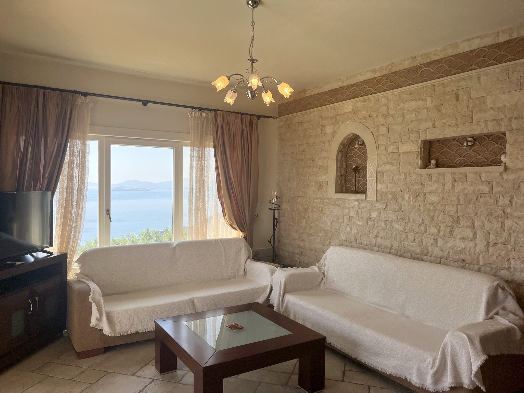 VILLA SEASCAPE, Vigla, Corfu