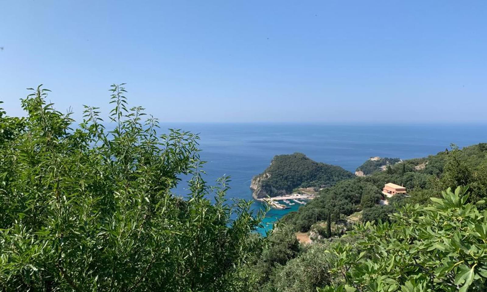 Listing photograph 1 of 3 of the land in Lakones, published by Corfu Home Finders.