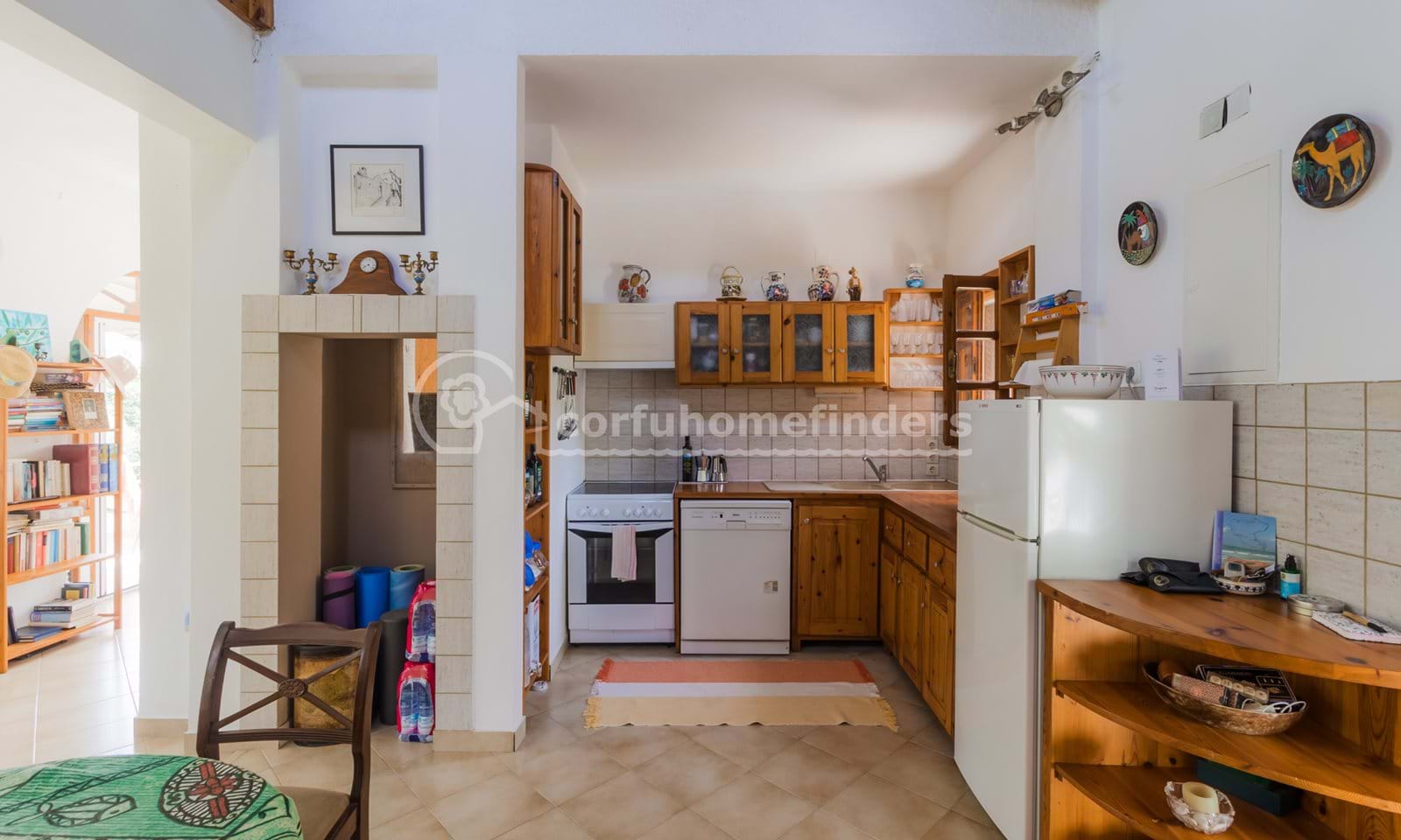 Listing photograph 7 of 48 of the house in Ano Korakiana, published by Corfu Home Finders.