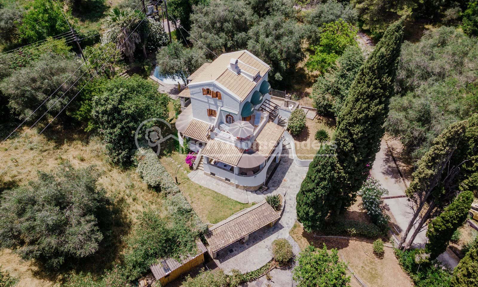 Listing photograph 2 of 48 of the house in Ano Korakiana, published by Corfu Home Finders.